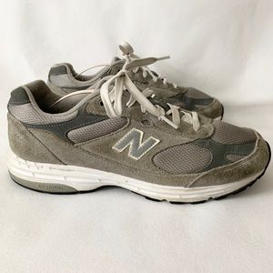 New Balance 993 Boys Big Kid Grey White 